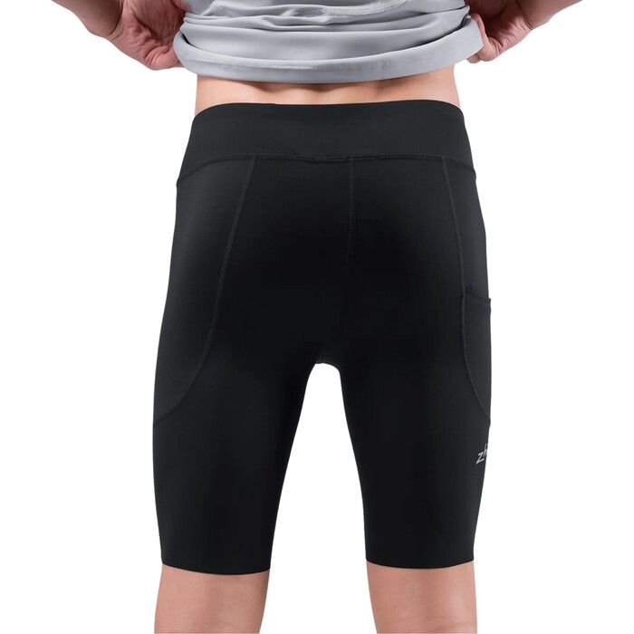 2024 Zhik Mens Eco Spandex UPF50+ Shorts SRT-0063-M-BLK - Black